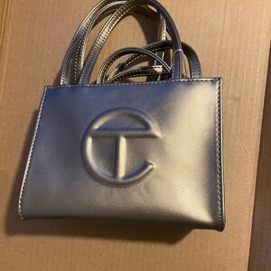 Telfar Metallic Mini Bag